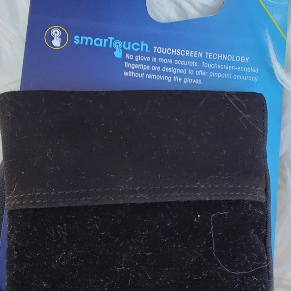 Isotoner Smart Touch Velvet Gloves S/‎ M